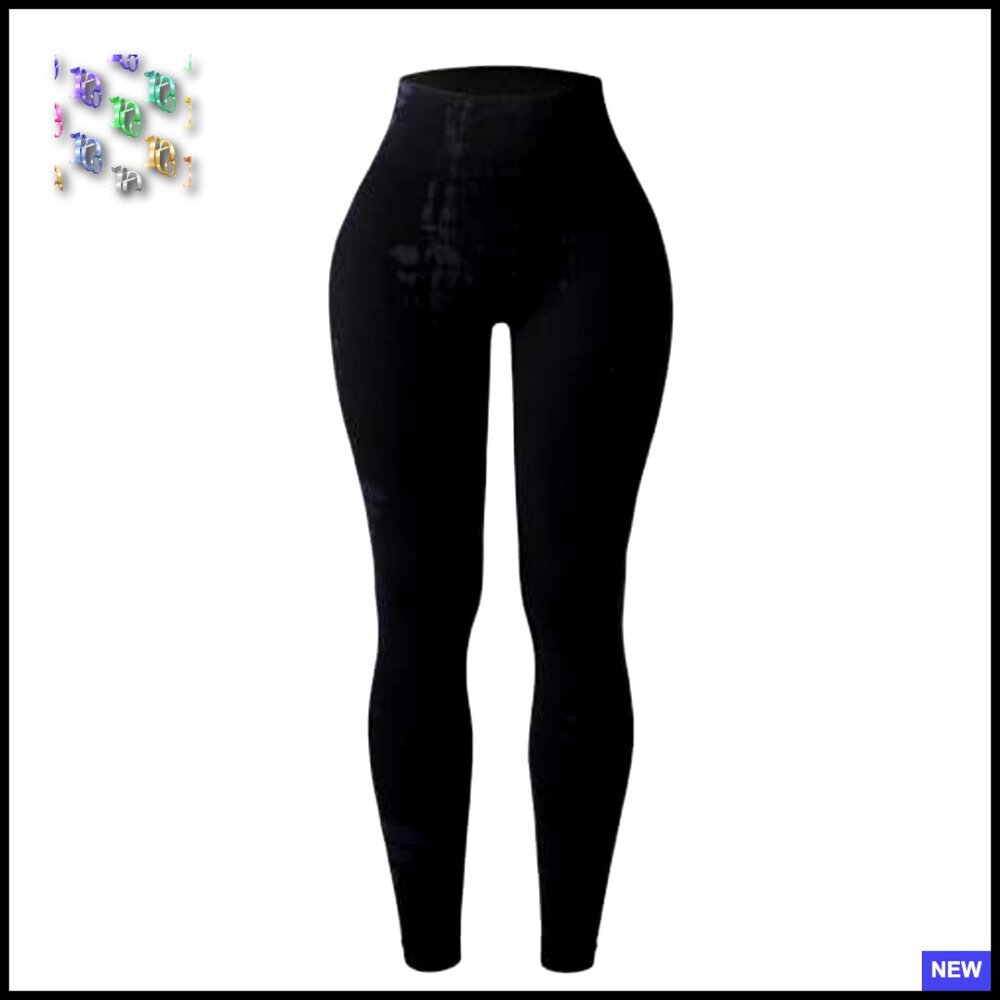 Seamless Serpent Snake Pattern Workout Leggings H… - image 2